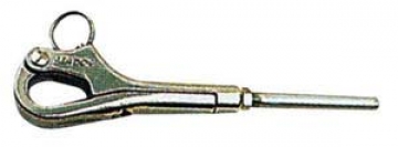 Pelikan kilit, AISI 316 paslanmaz çelik  İzoleli halat Ø (mm) : 6x12