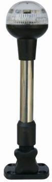 Direkli silyon feneri, ledli, eğimi ayarlanabilir Boy (cm): 63