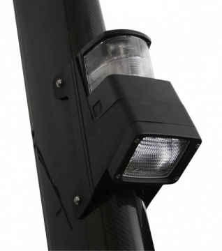 Hella Marine kombine pruva feneri/güverte aydınlatma lambası. Model 8504.
