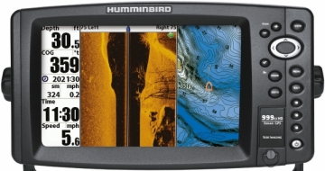999c HD SI GPS Combo (Side Imaging ®) Fotografik Yan & Dip Görüntüleme Balık Bulucu, Harita Okuyucu, Sonar