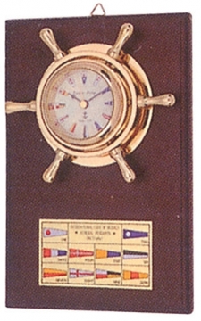 Flamalı Dümenli Saat CK243 En:15 cm Boy:22 cm