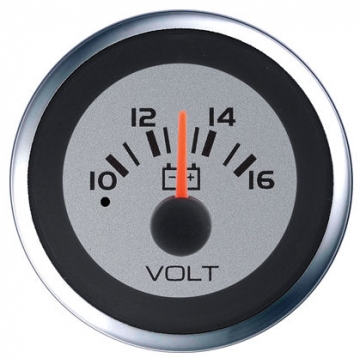 Veethree Instruments Argent Pro 10 - 16 V Voltmetre (Made in USA)