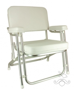 Springfield Classic aluminyum ayaklı katlanır güverte sandalyesi