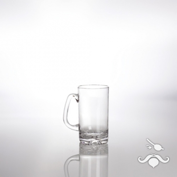 Bira bardağı, kulplu, 500 cl, polikarbonat. 2’li set