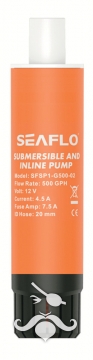 Seaflo Su ve Yakıt Pompası 12 V - 500 GPH