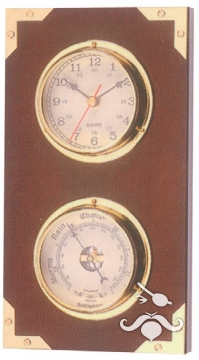 Saat - Barometre İkili Set CK198 14x26 cm