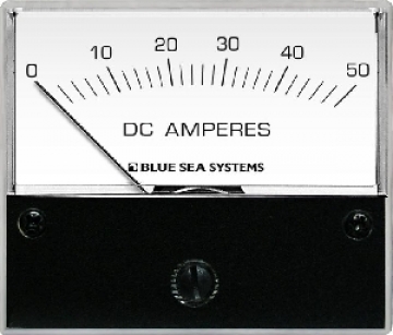 DC Ampermetre. 0-50 A.