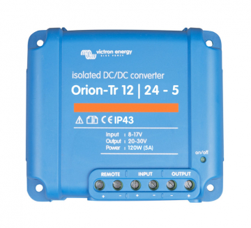  VICTRON ENERGY ORION-TR 24/12-9A (110W) KONVERTÖR GALV.İSOLA.