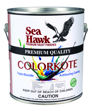  Sea Hawk ColorKote Yumuşak Zehirli Boya, Siyah. 3.78 Lt.