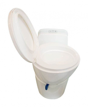Dıştan Kasetli Tuvalet (Menfez Kapak Dahil) 37x53,8x57,7 cm